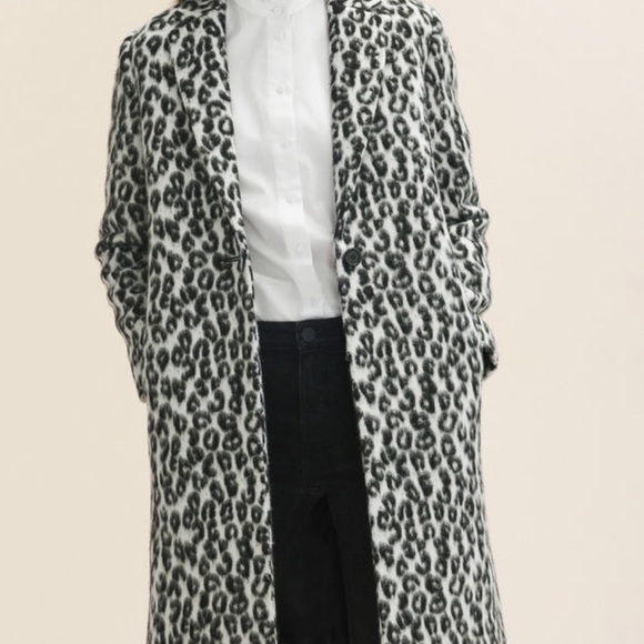 Maje Jackets & Blazers - Maje | Leopard Print Coat